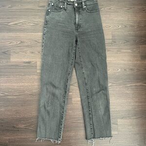 Madewell The Perfect Vintage Straight in Lunar Wash